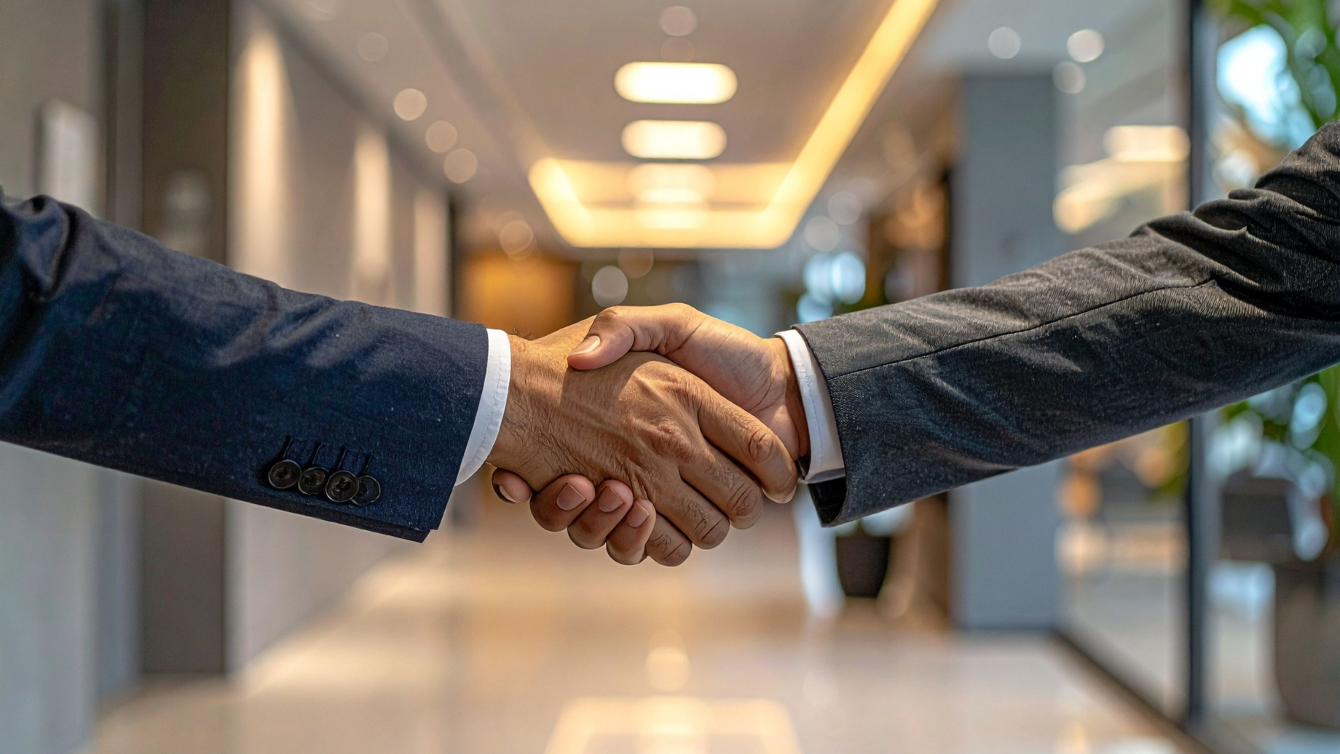 handshake agreement symbolizing complience