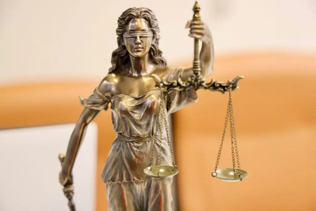 The legal debt collection process follows the law